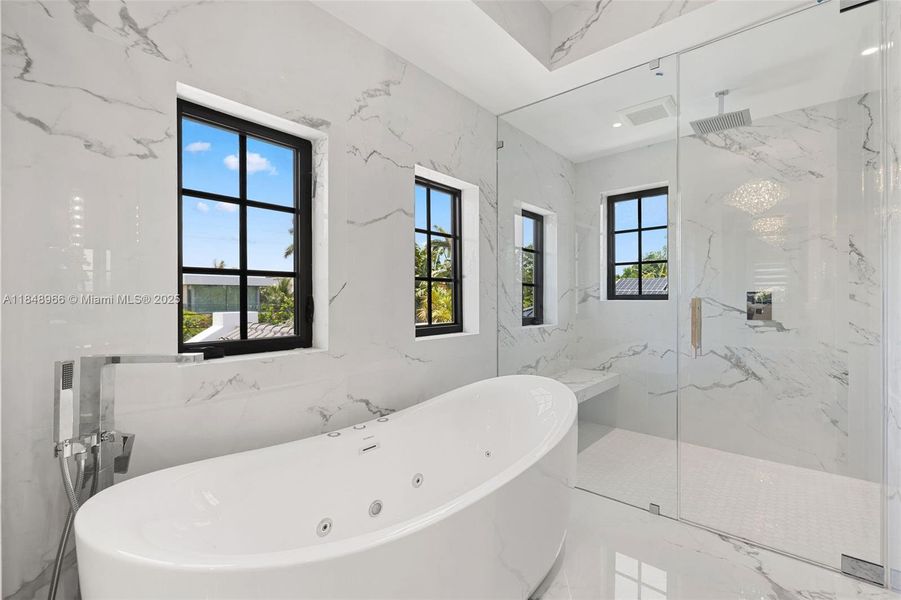 Furnished interior view inside a new home in , Miami Beach (Image 51). Furnished interior view inside a new home in , Miami Beach (Image 51).