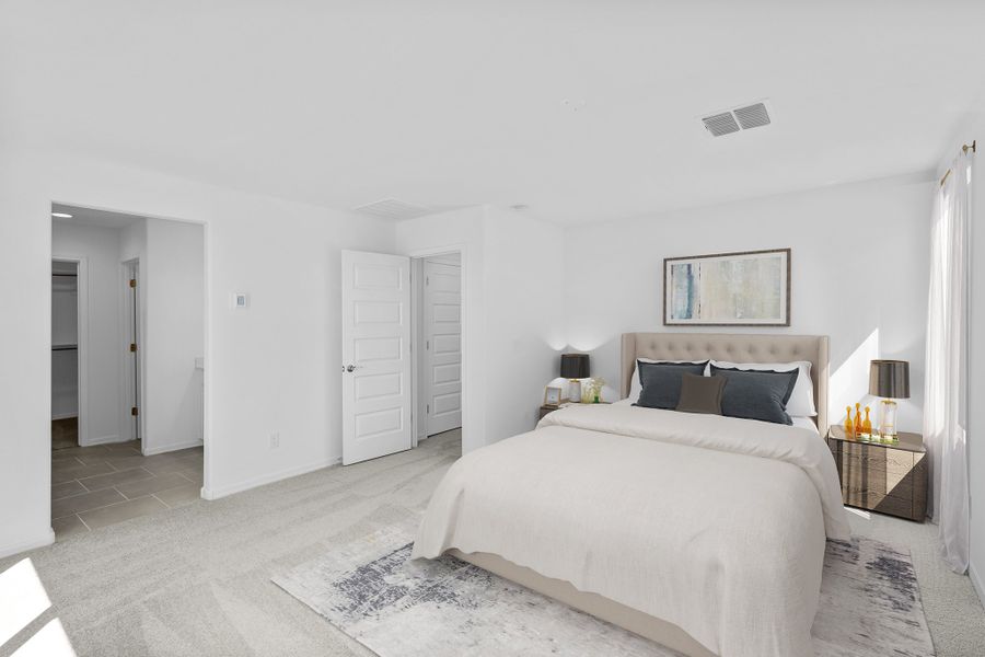 Furnished interior view inside a new home in Artisan at Asante Vista Collection, Surprise (Image 7).