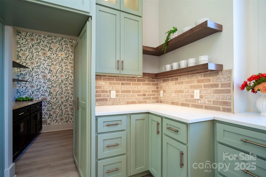 Hidden Pantry with cabinet entry Hidden Pantry with cabinet entry