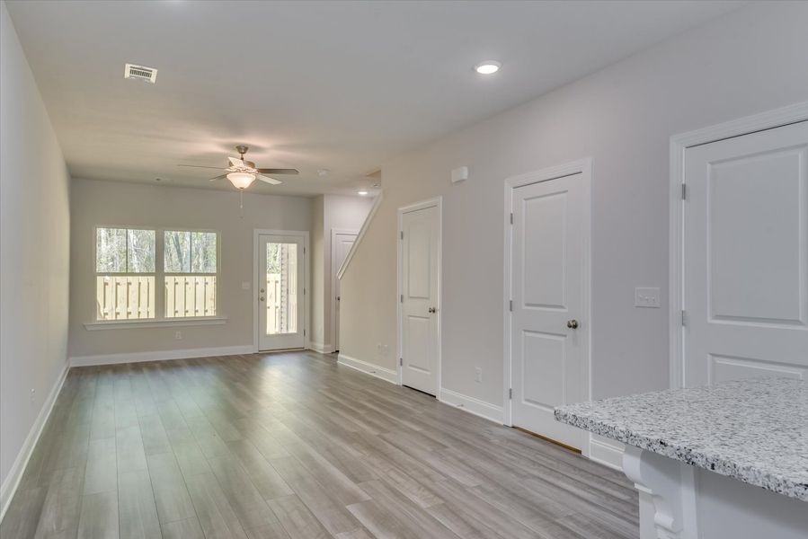 Spacious, unfurnished interior of a new home in Forrest Bluff, North Augusta (Image 21). Spacious, unfurnished interior of a new home in Forrest Bluff, North Augusta (Image 21).