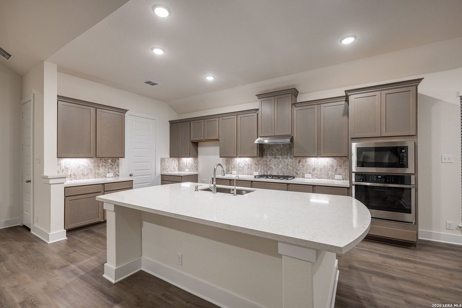 Furnished interior view inside a new home in The Reserve at Potranco Oaks, Castroville (Image 8).