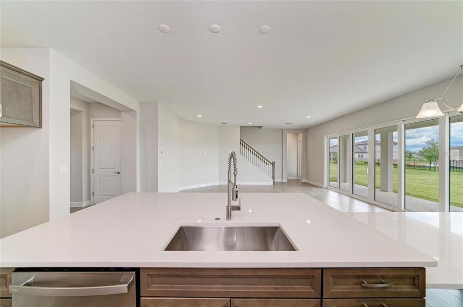 Close-up of interior finishes inside a home in North River Ranch, Parrish (Image 21).