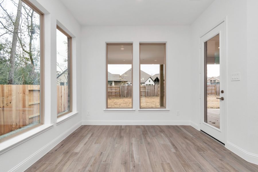 Representative unfurnished interior of a home built from the Northcliffe by Beazer Homes in Amira: Hilltop Collection, Tomball (Image 24). Representative unfurnished interior of a home built from the Northcliffe by Beazer Homes in Amira: Hilltop Collection, Tomball (Image 24).