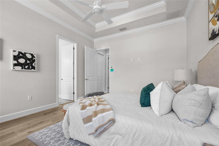 Furnished interior view inside a new home in , Newberry (Image 19).