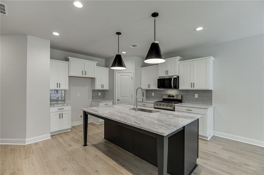 Furnished interior view inside a new home in , Sugar Hill (Image 8).
