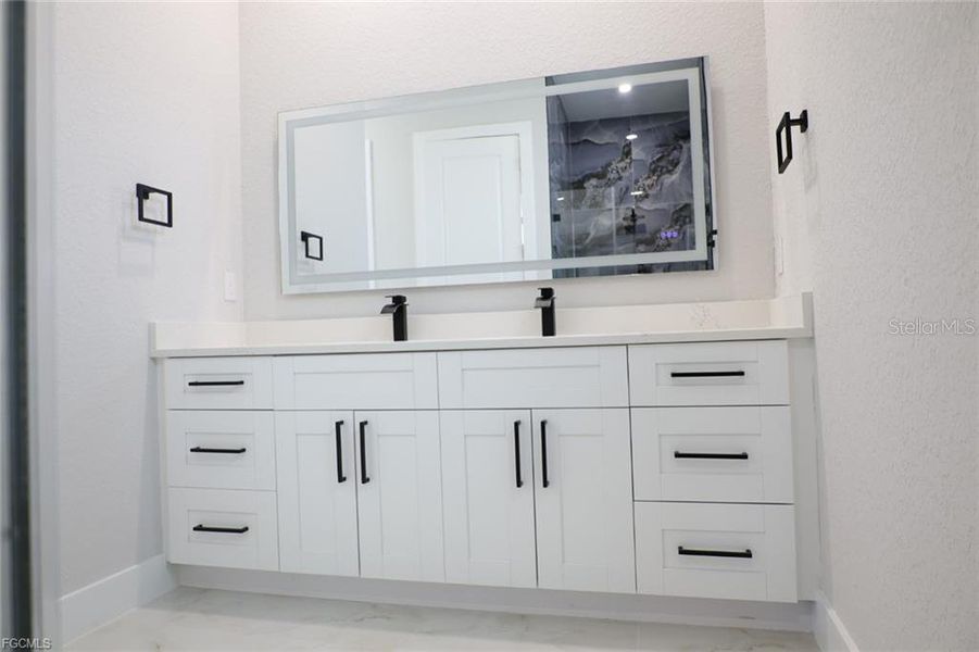 Furnished interior view inside a new home in , Lehigh Acres (Image 9).