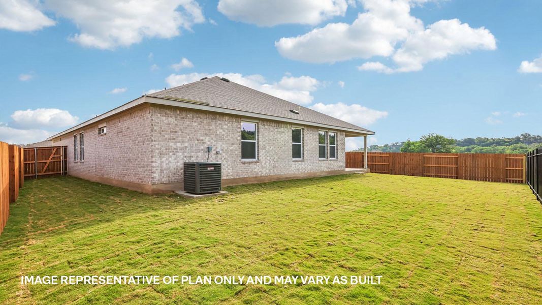 Exterior details and patio area of a home in Riverview, Georgetown (Image 4).