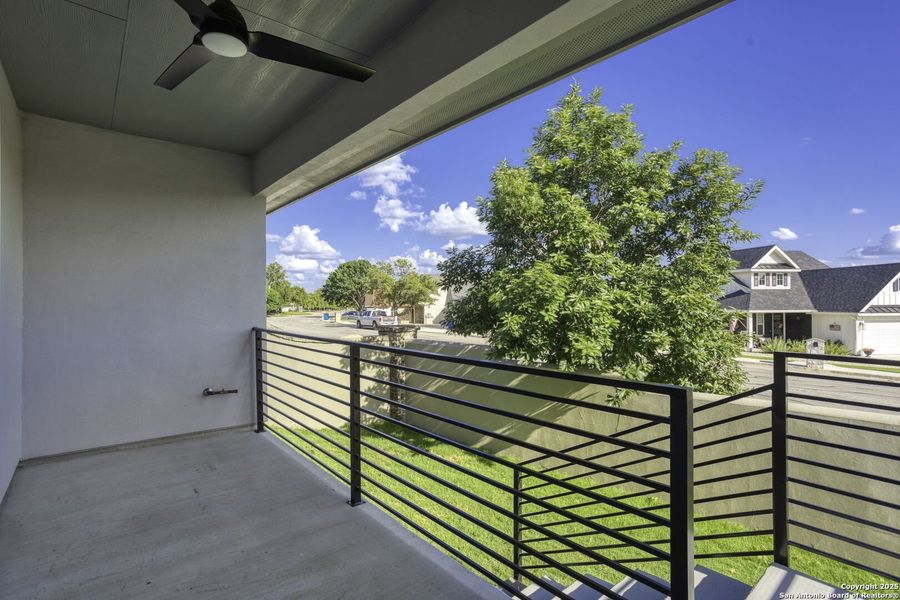 Exterior details and patio area of a home in , Kerrville (Image 21).