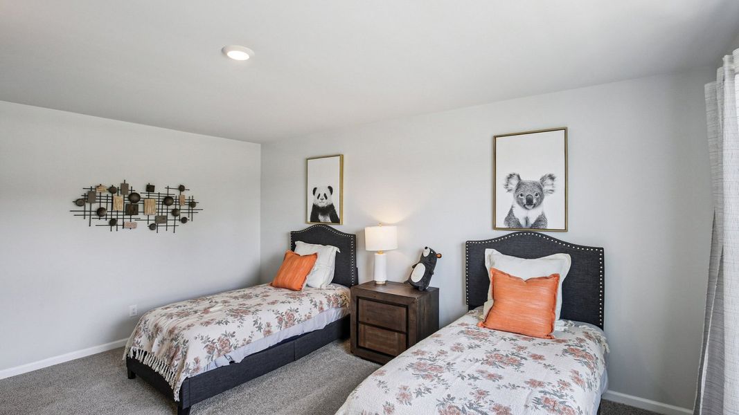 Furnished interior view inside a new home in The Parks, White House (Image 32).