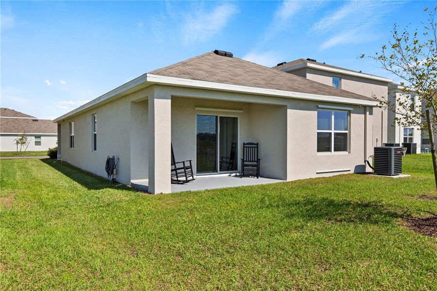 Exterior details and patio area of a home in , Wesley Chapel (Image 25). Exterior details and patio area of a home in , Wesley Chapel (Image 25).