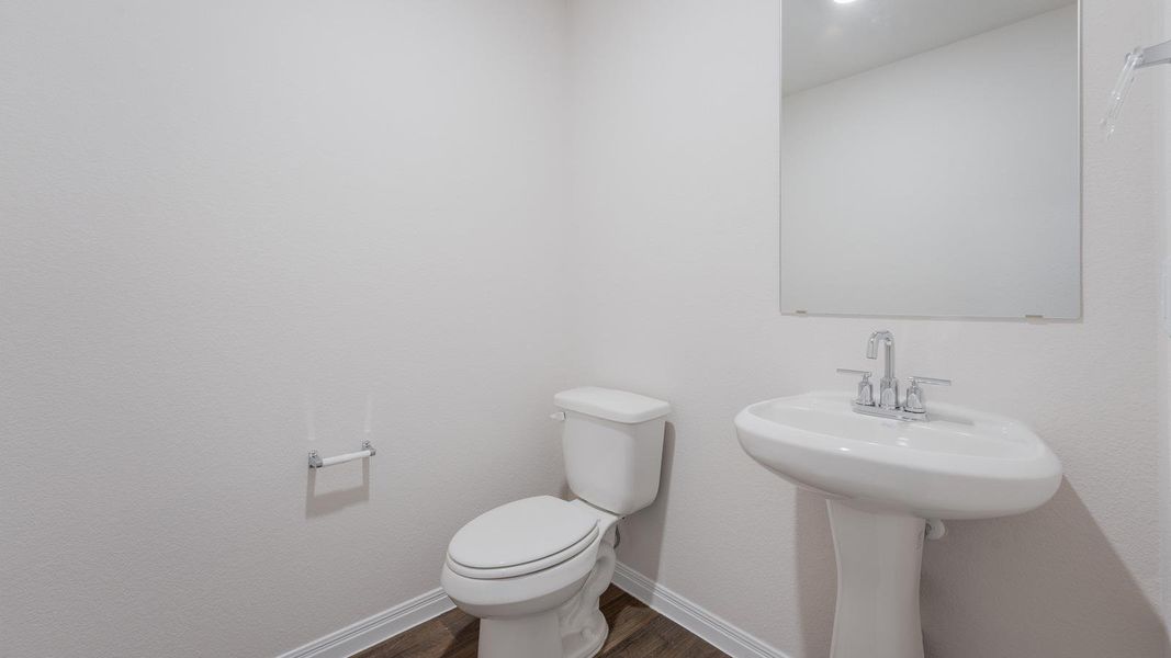 Furnished interior view inside a new home in Carillon, Manor (Image 5).