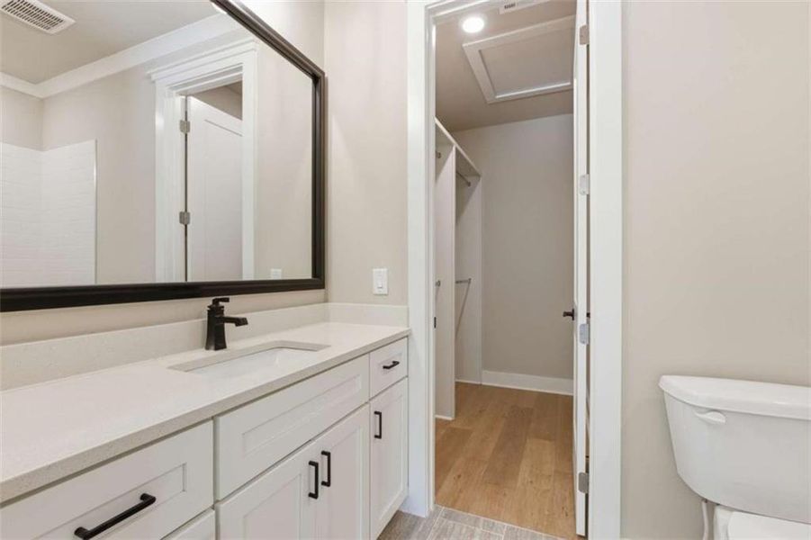 Furnished interior view inside a new home in , Clarkesville (Image 11).