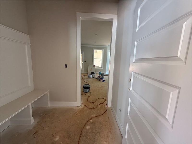 In-progress construction of a new home in , Gainesville, GA (Image 40).