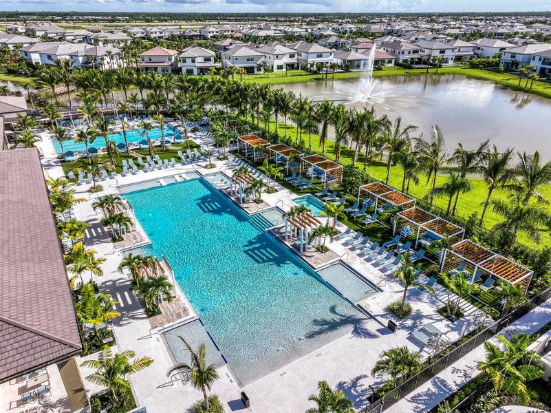 Resort Style Pool + Lap Pool Resort Style Pool + Lap Pool