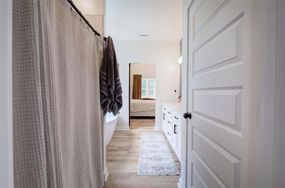 Furnished interior view inside a new home in , Carrollton (Image 41).