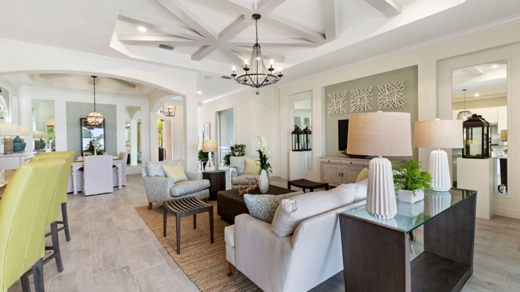 The-National-at-Ave-Maria Executive Homes Angelina Family Room