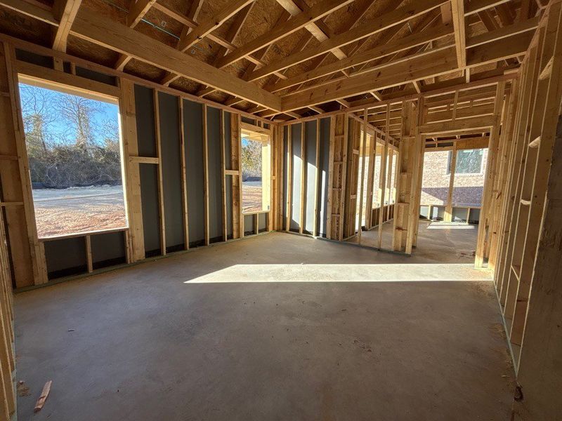 In-progress construction of a new home in Waterford Park, Weatherford, TX (Image 12).