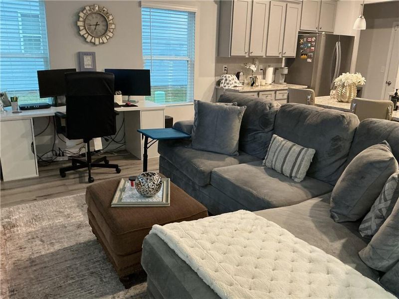 Furnished interior view inside a new home in , Hampton (Image 13). Furnished interior view inside a new home in , Hampton (Image 13).