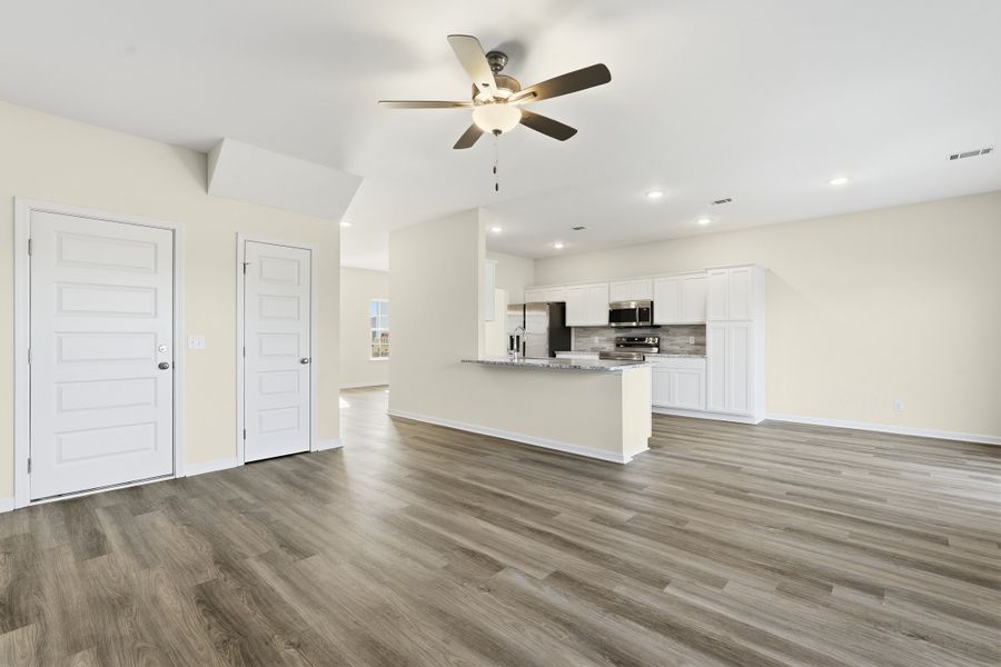 Representative unfurnished interior of a home built from the The Catherine by RTS Homes in Tibet Road at Sassafras, Allenhurst (Image 20).