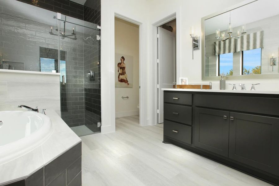 The Presley III Primary Bath The Presley III Primary Bath