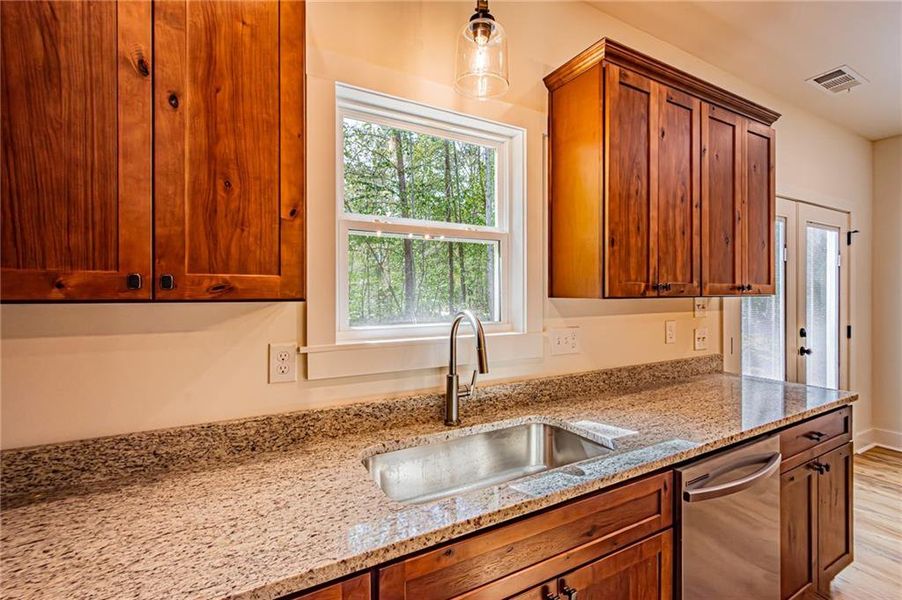 Furnished interior view inside a new home in , Dawsonville (Image 10).