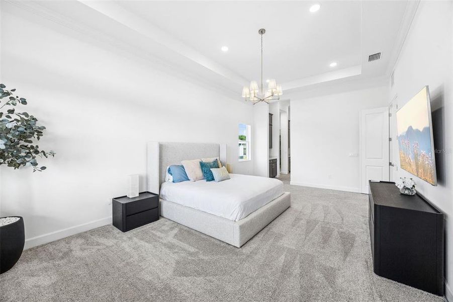 Furnished interior view inside a new home in , Winter Garden (Image 18).