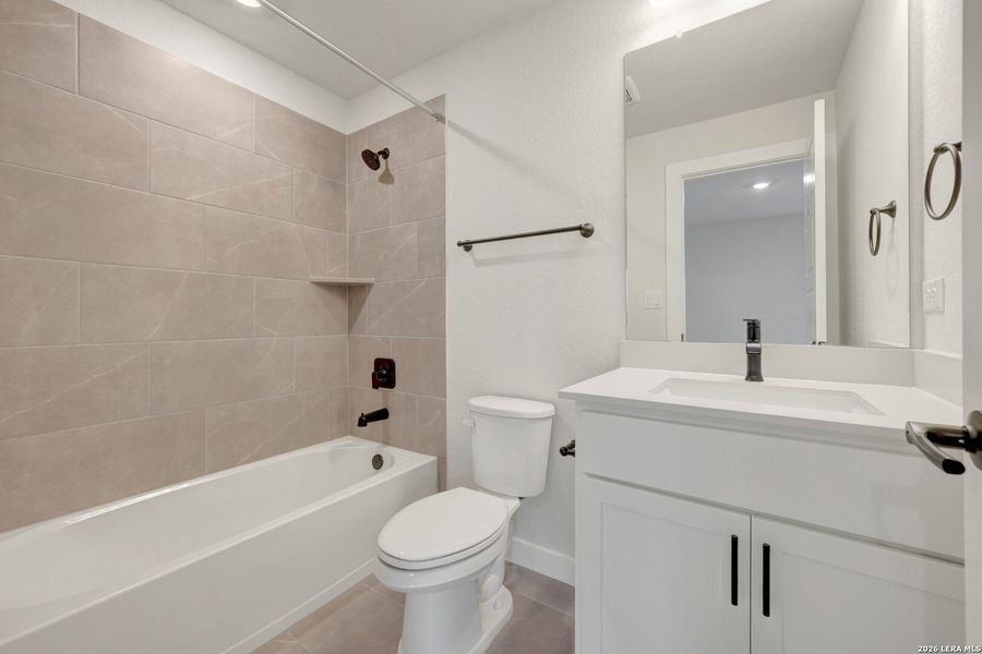 Furnished interior view inside a new home in Mayfair - Select Garden Series, New Braunfels (Image 10).