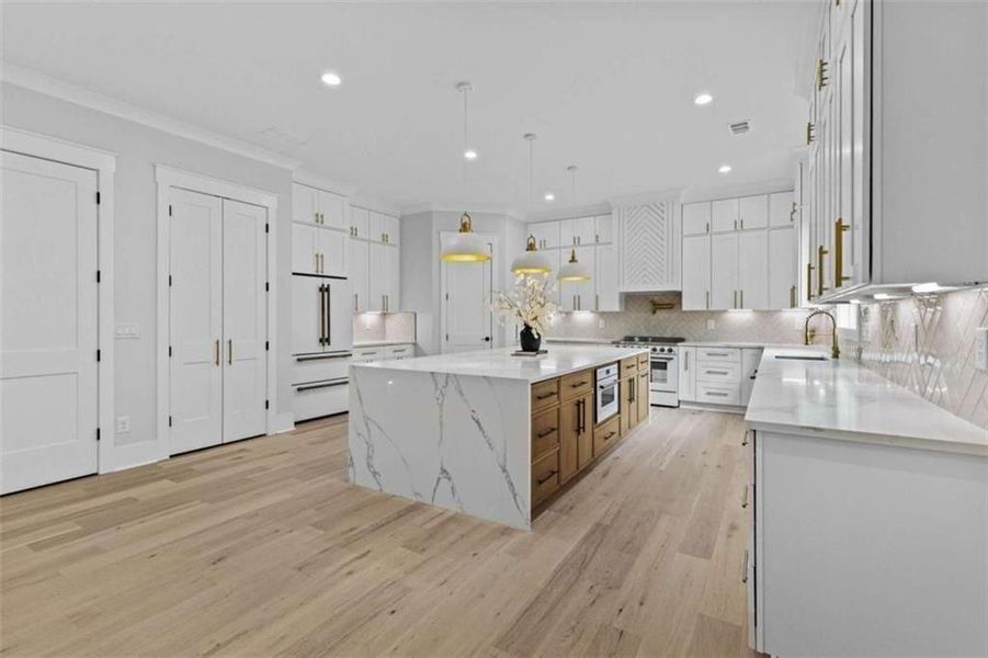 Furnished interior view inside a new home in , Winder (Image 10).