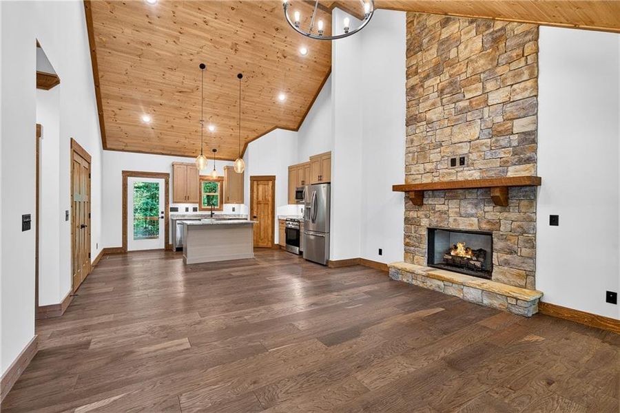 Spacious, unfurnished interior of a new home in , Talking Rock (Image 14). Spacious, unfurnished interior of a new home in , Talking Rock (Image 14).