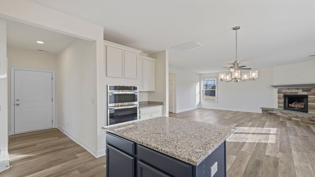 Furnished interior view inside a new home in Edgewood Estates, Greenville (Image 9).