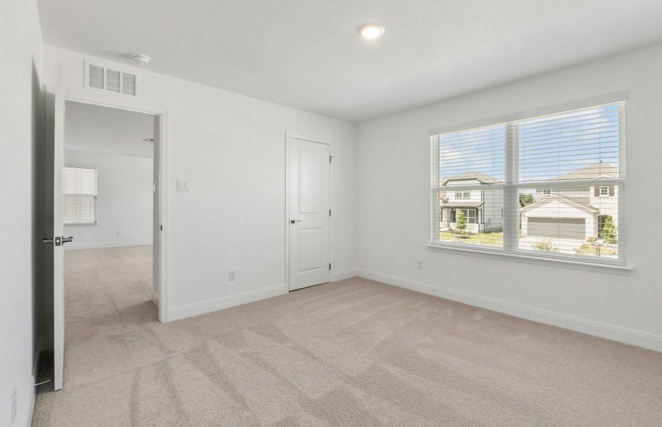 Spacious, unfurnished interior of a new home in Patterson Ranch, Georgetown (Image 13). Spacious, unfurnished interior of a new home in Patterson Ranch, Georgetown (Image 13).