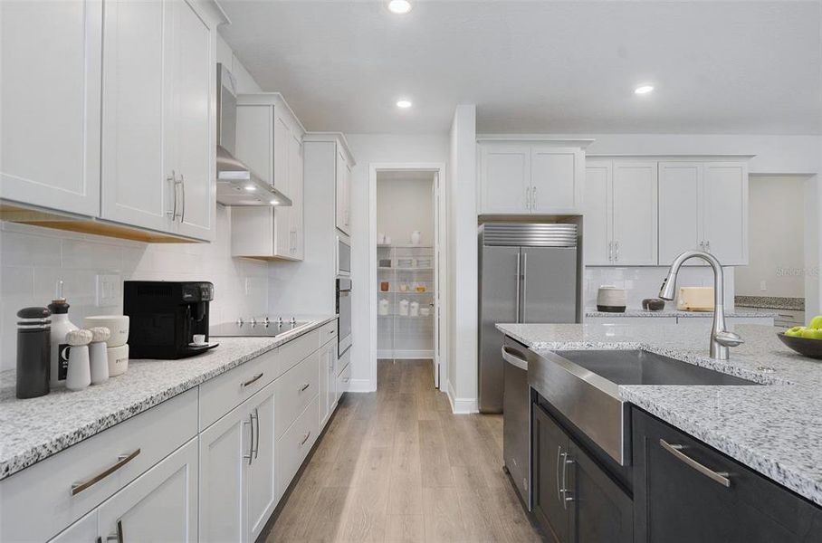 Furnished interior view inside a new home in Vintner Reserve, Clermont (Image 6).