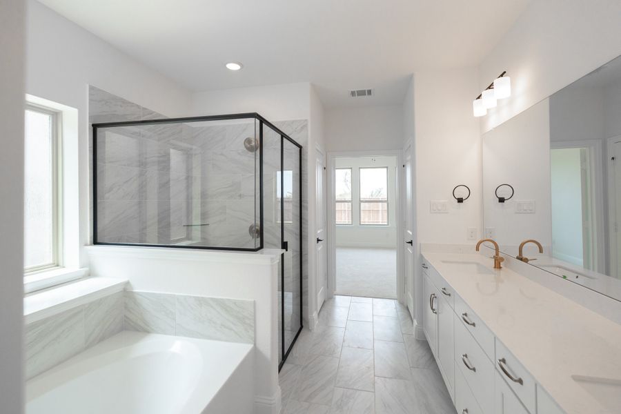 Furnished interior view inside a new home in Enclave at Legacy Hills, Celina (Image 9).