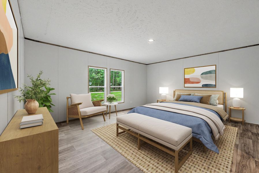 Furnished interior view inside a new home in , Ridgeville (Image 12).