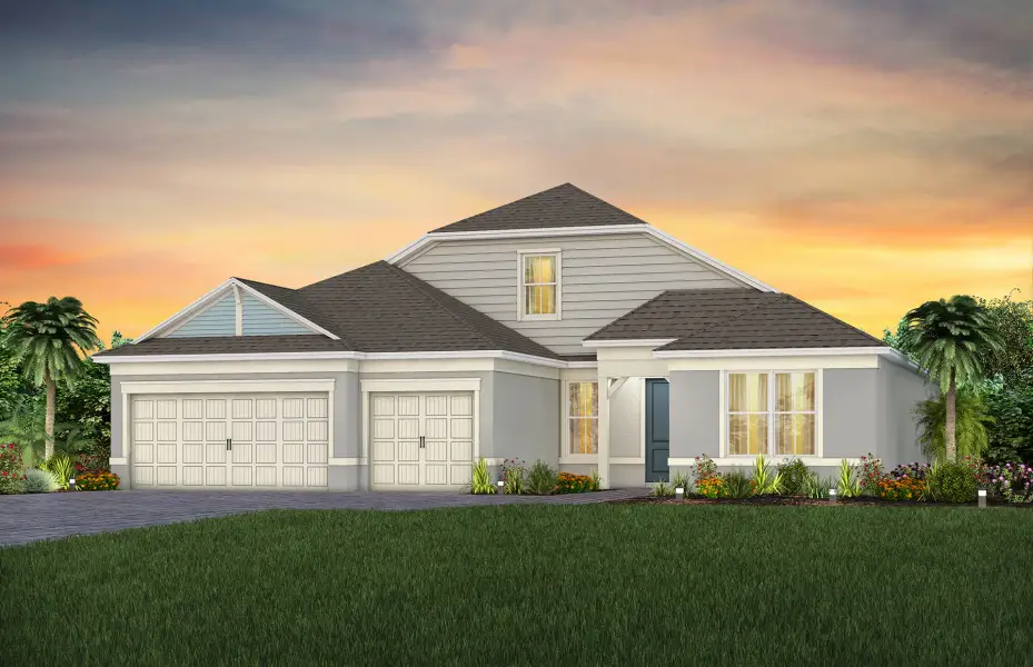 Representative exterior photo of a completed home built from the Stellar Grand by Pulte Homes in Stonehill, Howey-in-the-Hills, FL (Image 13).