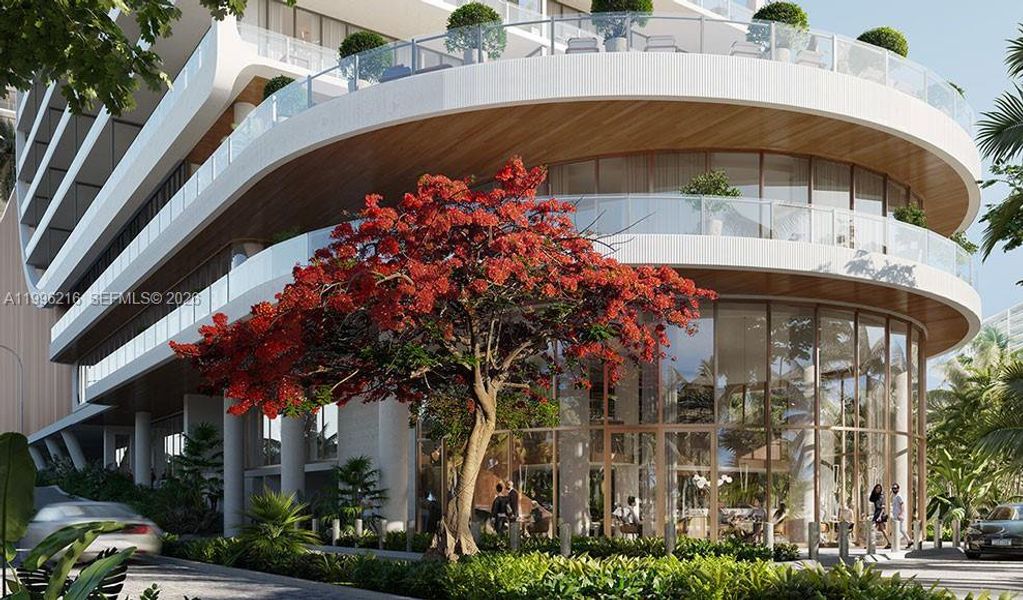 Condo located in Miami, FL showcasing its design and architecture (Image 3).