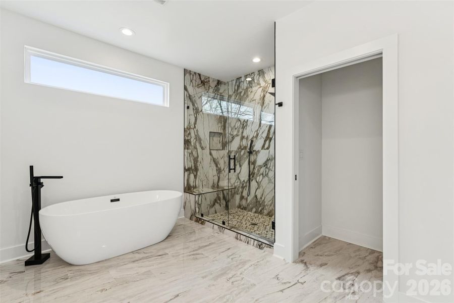 Furnished interior view inside a new home in , Charlotte (Image 10).