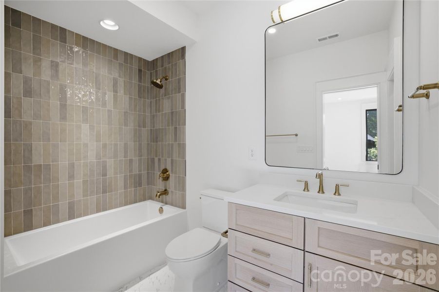 Furnished interior view inside a new home in , Charlotte (Image 10).