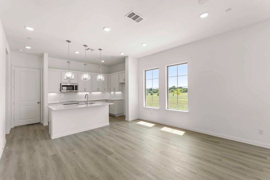 Open Kitchen-Dining Room Representative Photo