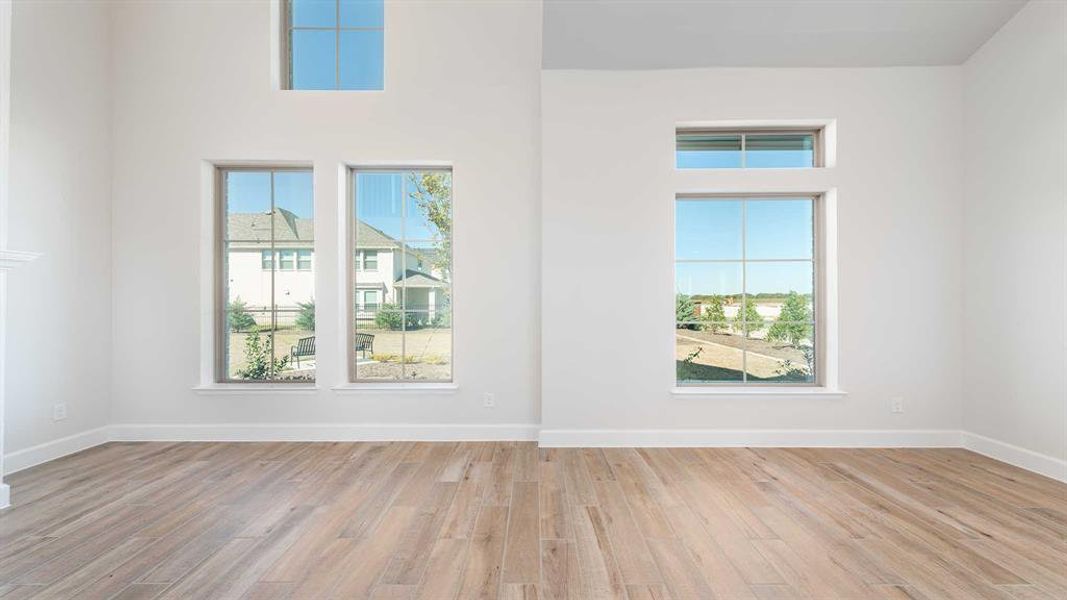 Spacious, unfurnished interior of a new home in The Parks At Wilson Creek 40', Celina (Image 17). Spacious, unfurnished interior of a new home in The Parks At Wilson Creek 40', Celina (Image 17).