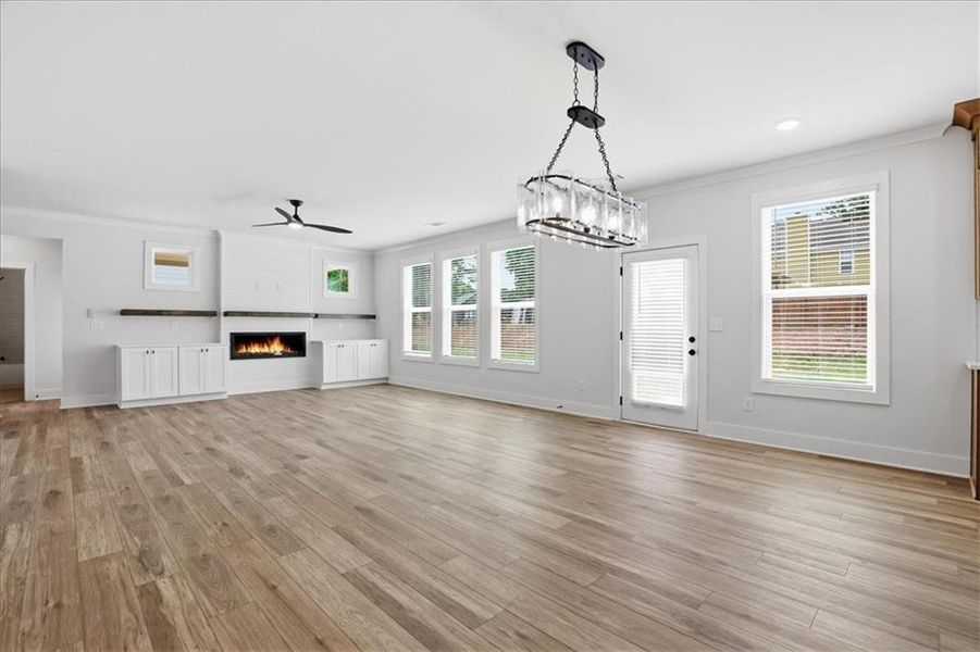 Spacious, unfurnished interior of a new home in , Lawrenceville (Image 53).