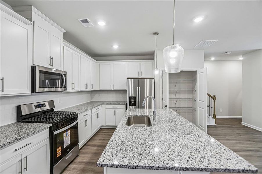 Furnished interior view inside a new home in Artisan Walk, Fairburn (Image 10).