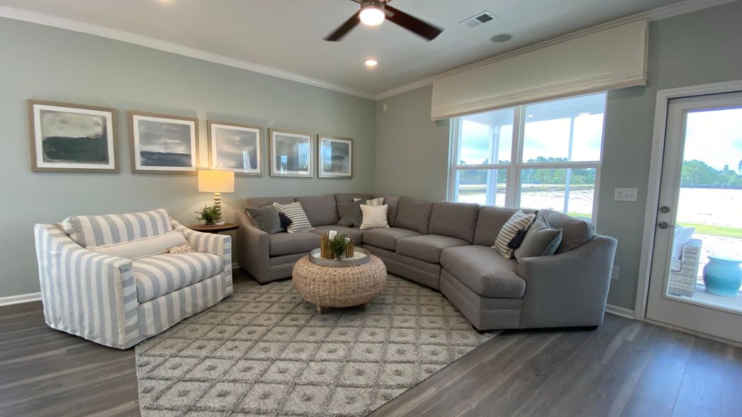 Representative furnished interior of a home built from the Morgan by Pulte Homes in Enclave at Parkway Village, Fairburn (Image 6).