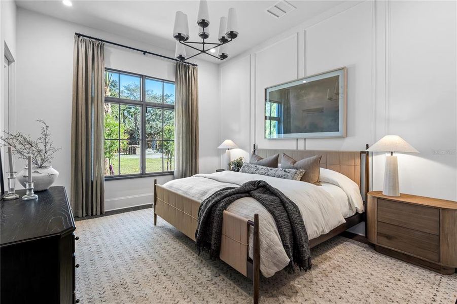 Furnished interior view inside a new home in , Windermere (Image 53).