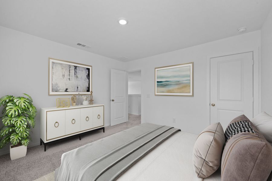 Representative furnished interior of a home built from the Enloe by Centex in Decker Farms, Magnolia (Image 11).