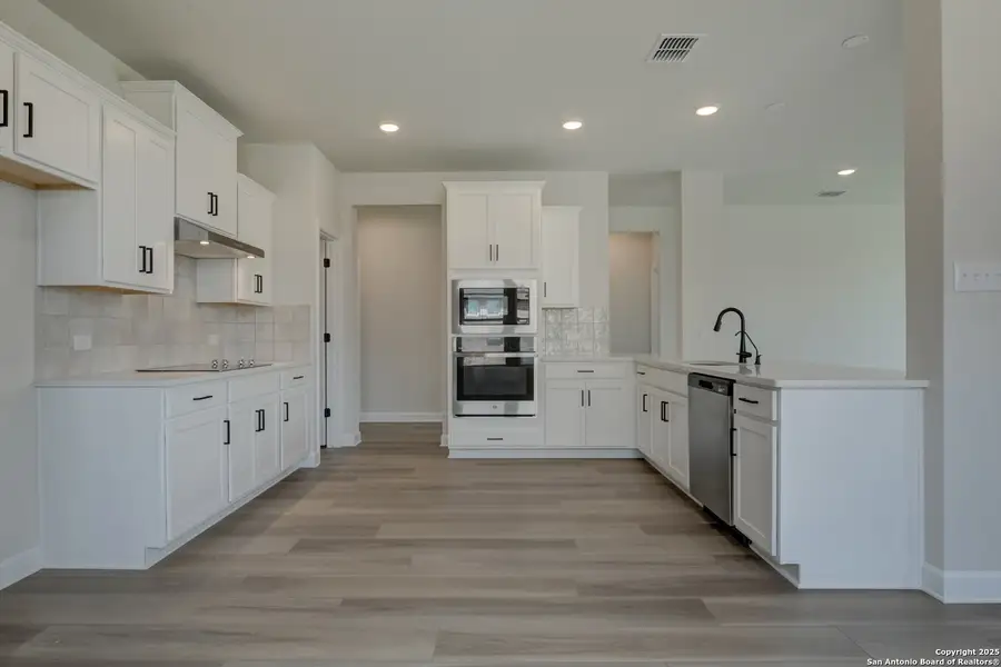 Furnished interior view inside a new home in Megan's Landing 50's, Castroville (Image 11). Furnished interior view inside a new home in Megan's Landing 50's, Castroville (Image 11).