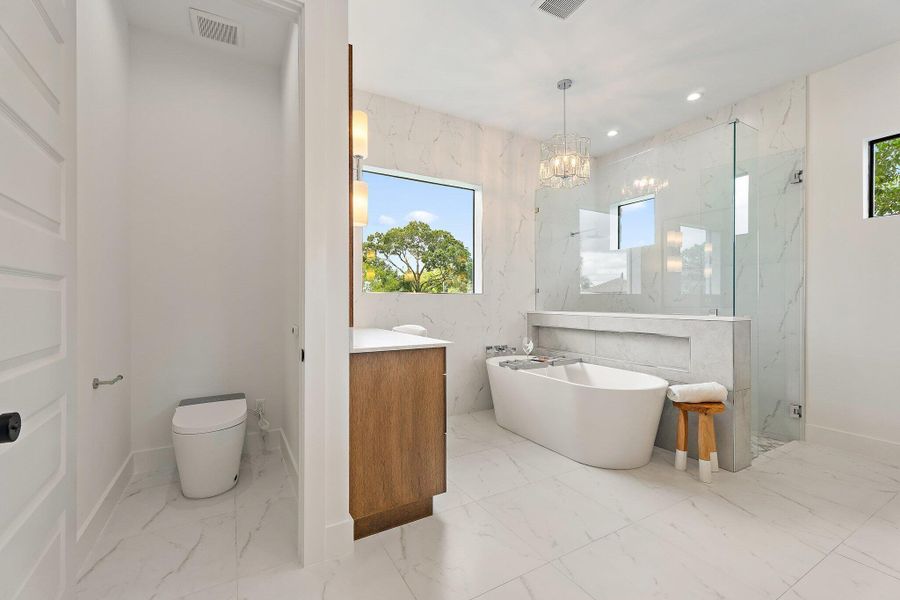 Furnished interior view inside a new home in , Palm Beach Gardens (Image 16). Furnished interior view inside a new home in , Palm Beach Gardens (Image 16).