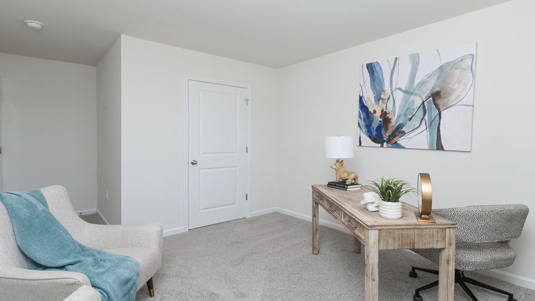 Furnished interior view inside a new home in Grand Oaks, Columbia (Image 36). Furnished interior view inside a new home in Grand Oaks, Columbia (Image 36).