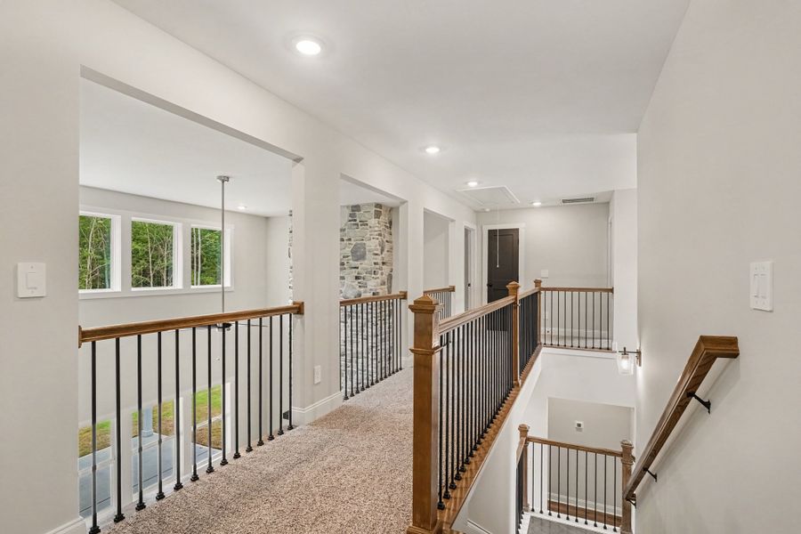 Furnished interior view inside a new home in Flint Farms, Concord (Image 12).