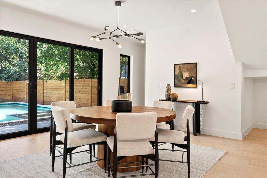 Furnished interior view inside a new home in , Austin (Image 3).